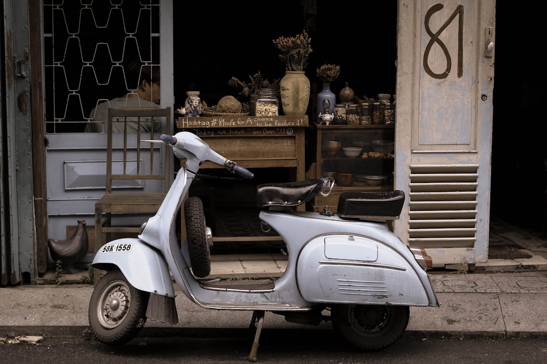 Photo Vintage Vespa