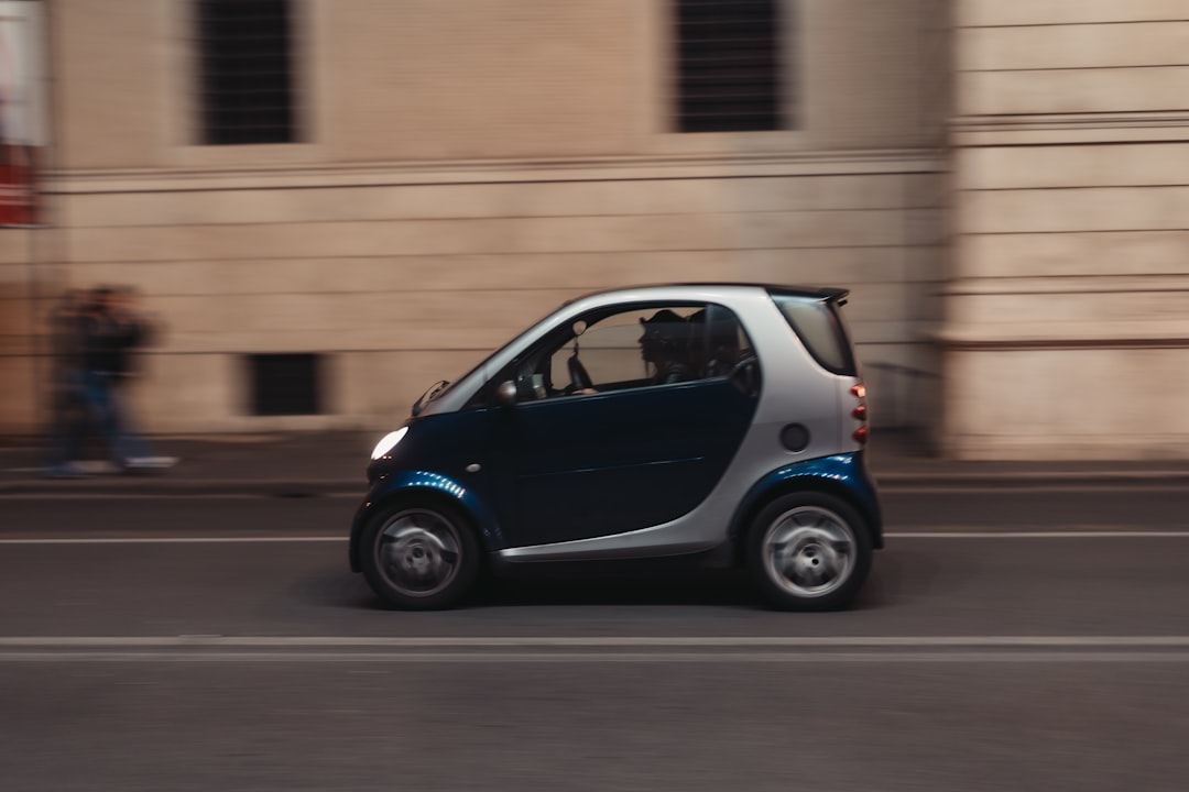 Photo Electric skateboard in motion