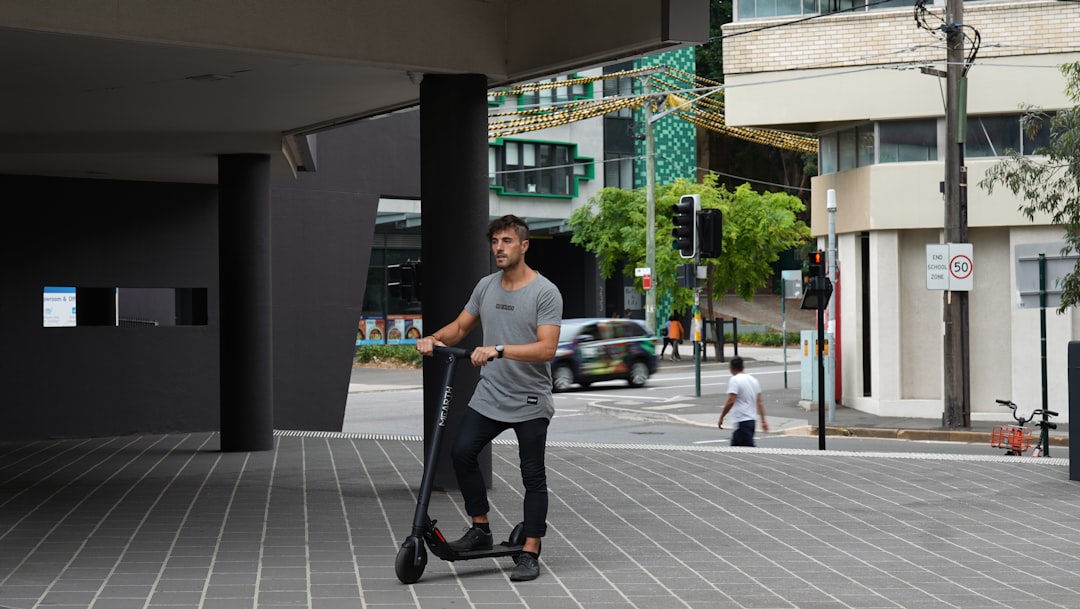 Photo Off-road electric scooter